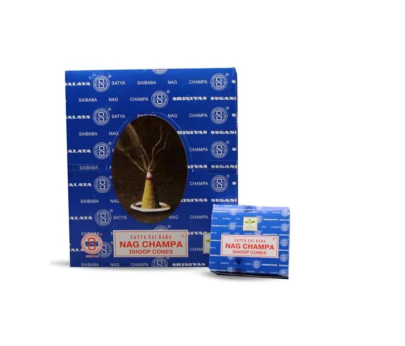 12PK DISPLAY - Satya Cone Incense - Approx 12 Cones Per Pack - Nag - View #7